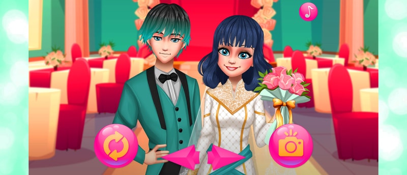 Dotted Girl Wedding