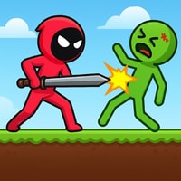 Red Stickman vs Monster School - Play Free Action Adventure Game