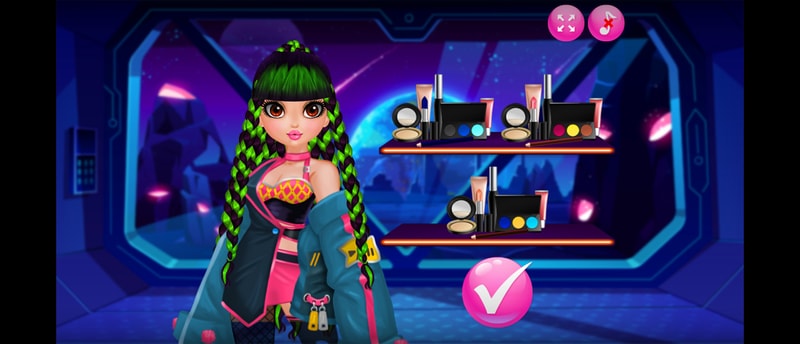Cyberpunk Hairstyle 2200 Oyna - En Trendy Fütüristik Saç Modası
