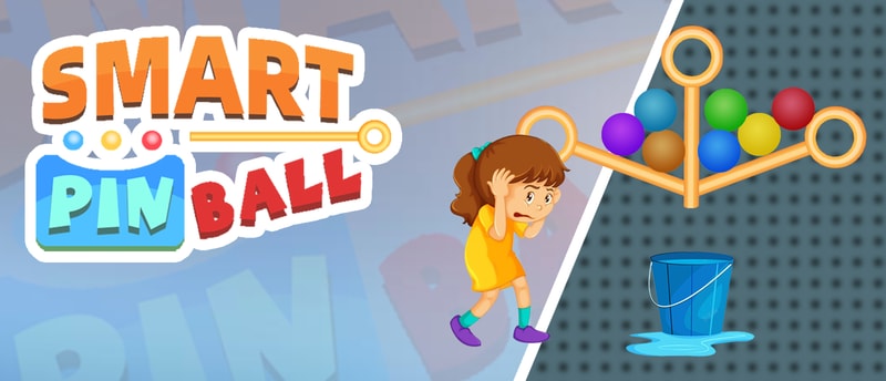 Smart Pin Ball - Fun Physics Puzzle Game to Play Online for Free