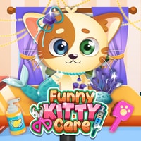 Funny Kitty Care - Fun Play Game for Kids & Animal Lovers