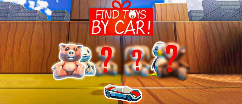 Find Toys By Car - Macera ve Oyun Oyna