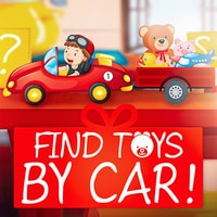 Find Toys By Car - Fun Adventure Play Game for Kids