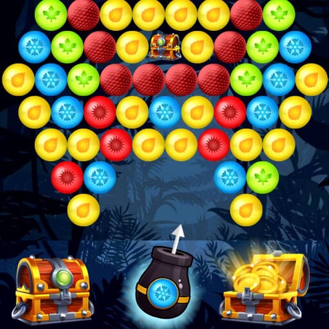 Bubble Shooter Golden Chests - Free Classic Bubble Game