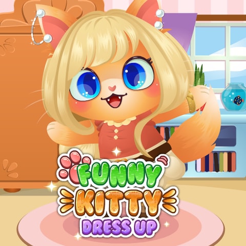 Funny Kitty Dressup - Oyna ve Kedi Giydirme Oyunu