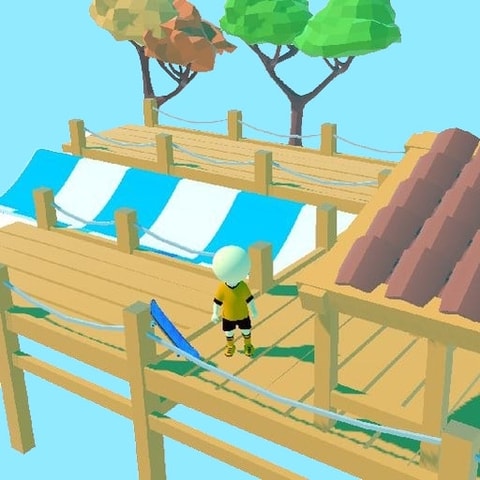 Skating Park - Free Online Skateboard Racing Game