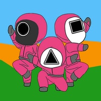 Squid Coloring Book - Free Art & Coloring Game for Kids