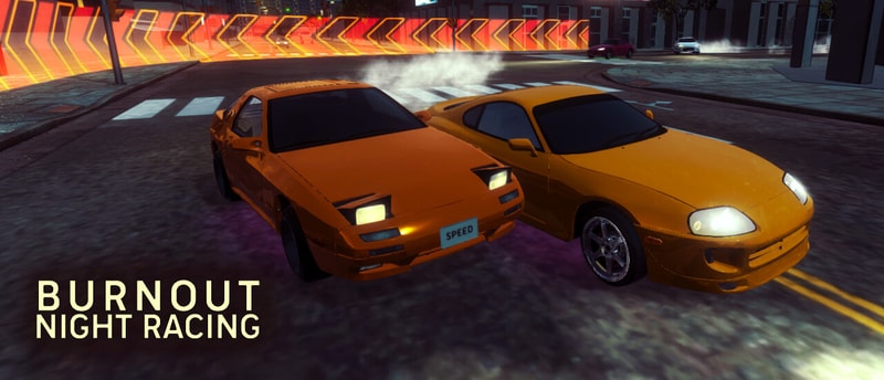 Burnout Night Racing - Free Online Driving & Racing Game