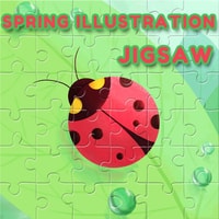 Spring Illustration Puzzle - Play Free Jigsaw Puzzle Game Online