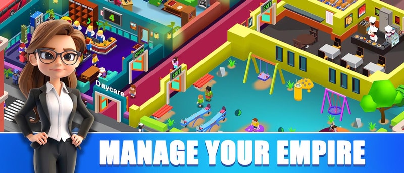 DayCare Tycoon - Idle Business Simulator & Play Game