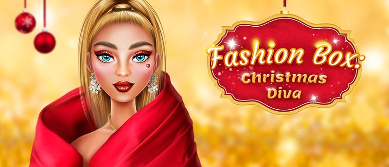 Fashion Box Christmas Diva - Dress Up Holiday Game for Girls