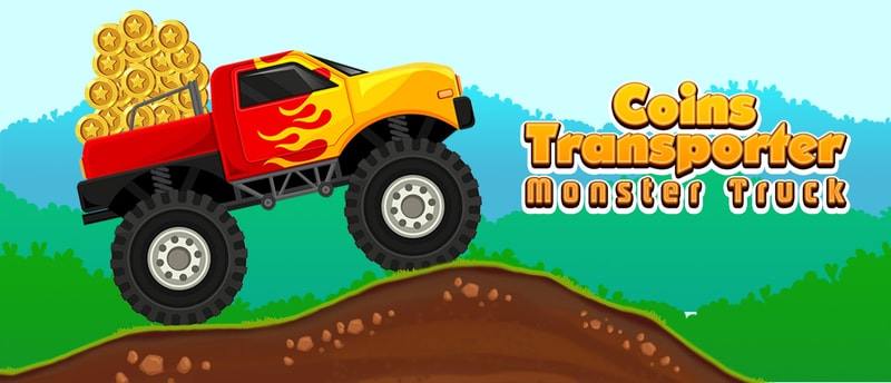 Coins Transporter Monster Truck