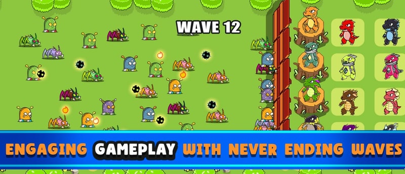 Tower Defense Dragon Merge - Juego de Estrategia y Combate