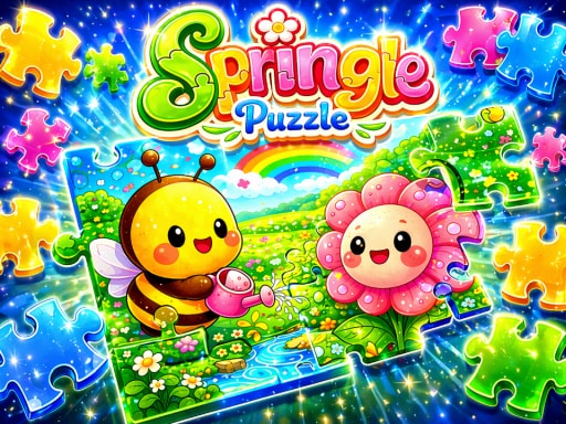Springle Puzzle - Free Jigsaw Puzzle Game to Play Online