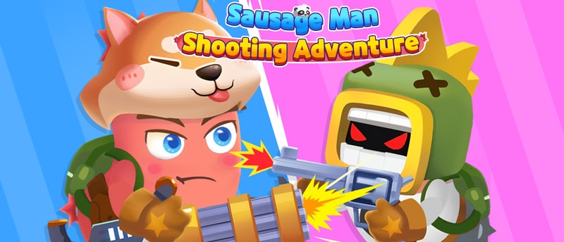 Sausage Man Shooting Adventure - Play Action-Packed Online Game