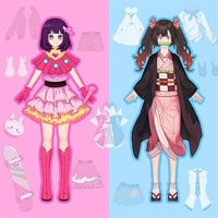 Anime Doll - DIY Cosplay Girl Play Game for Fashion & Dress-Up