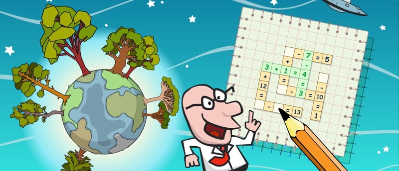 Mind Games: Math Crosswords - Play Educational Puzzle Game