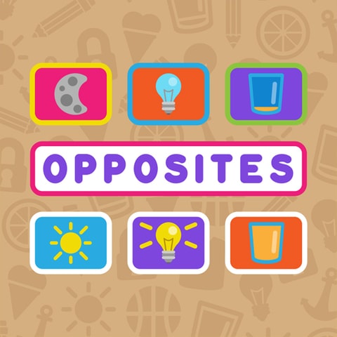 Opposites - Juego educativo para aprender opuestos en línea gratis