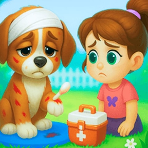 Lost Puppy Rescue and Care - Oyun Oyna, Köpek Kurtarma ve Bakım Simülasyonu