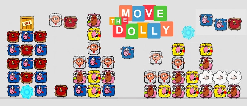 Move the Dolly Ücretsiz Oyna - Renkli Eşleştirme Oyunu