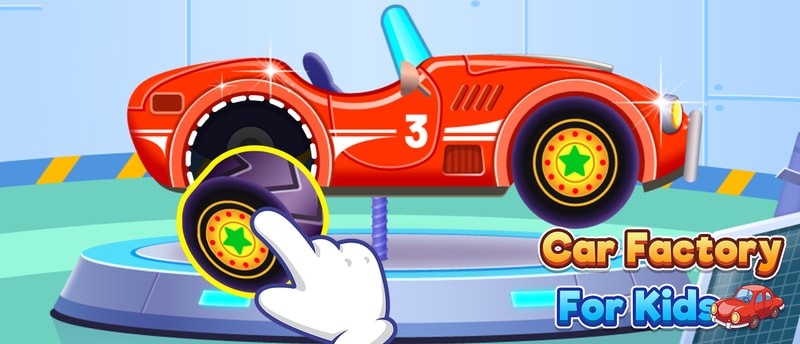 Car Factory For Kids - Play Car Building & Racing Game