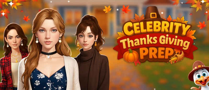 Celebrity Thanksgiving Prep - Dress Up & Cooking Game for Play