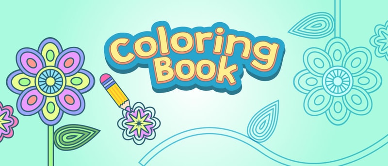 Coloring Book - Relaxing Art & Stress Relief Coloring Game