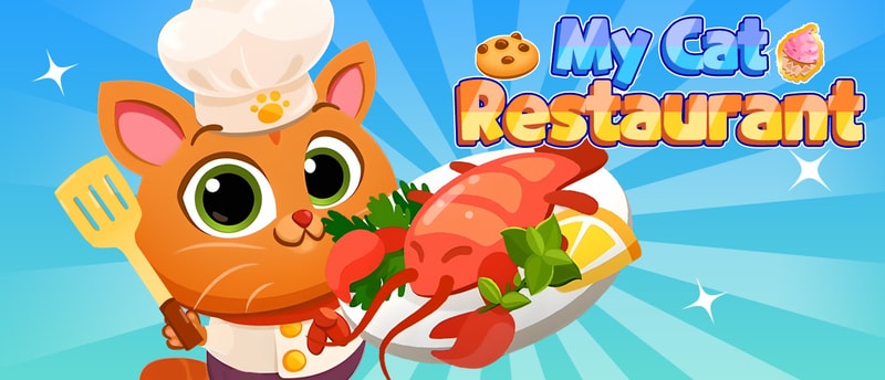 My Cat Restaurant - Free Kids Cooking & Restaurant Simulator Game