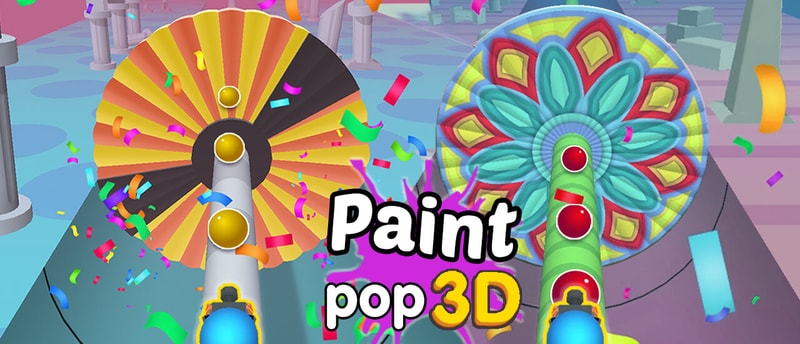 Paint Pop 3D - Free Hyper Casual Shooting Game to Play