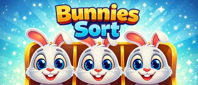 Bunnies Sort - Fun Puzzle Game to Play and Relax