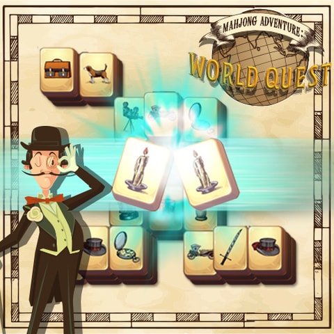 Mahjong Adventure: Dünya Macerası - Ücretsiz Oyna