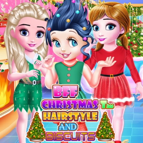 BFF Árbol de Navidad y Peinados - Juego de Navidad para Niñas