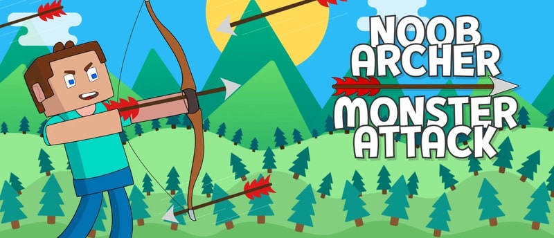 Noob arquero: juego de ataque de monstruos gratis