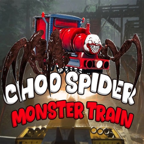 Choo Choo Spider Monster Train - Juego de supervivencia y disparos en mundo abierto