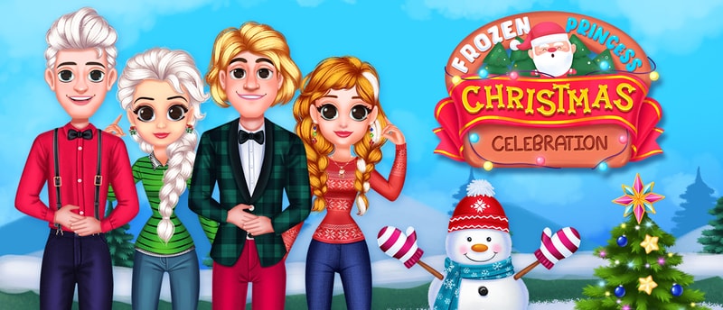 Frozen Princesas Navidad - Juego de Decorar y Vestir Gratis