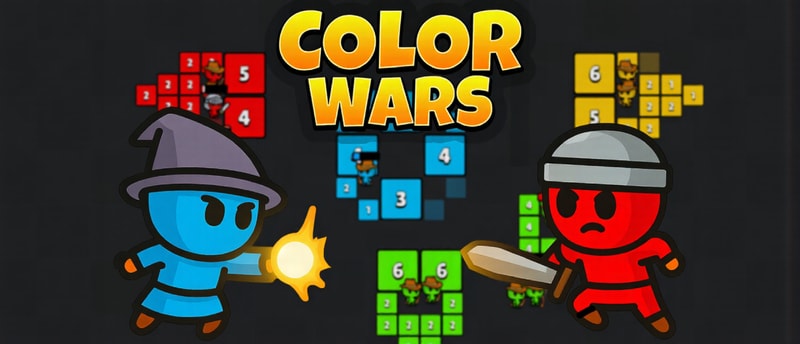 ColorWars.io - Hızlı Strateji ve Savaş Oyunu