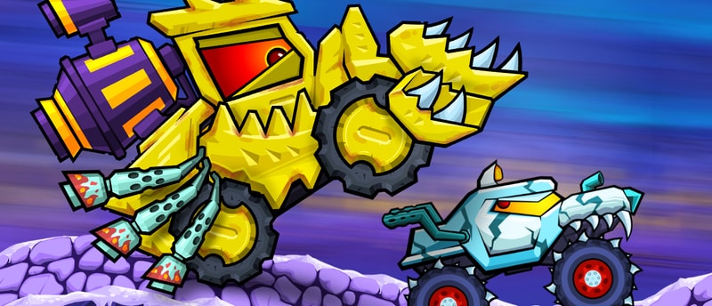 Car Eats Car: Aventura Ártica - Juego de Carreras y Acción
