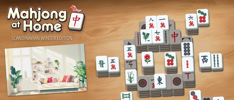 Mahjong At Home - Edición Escandinava para Jugar Gratis