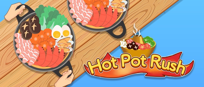 Hot Pot Rush - Fun Cooking & Food Serving Game
