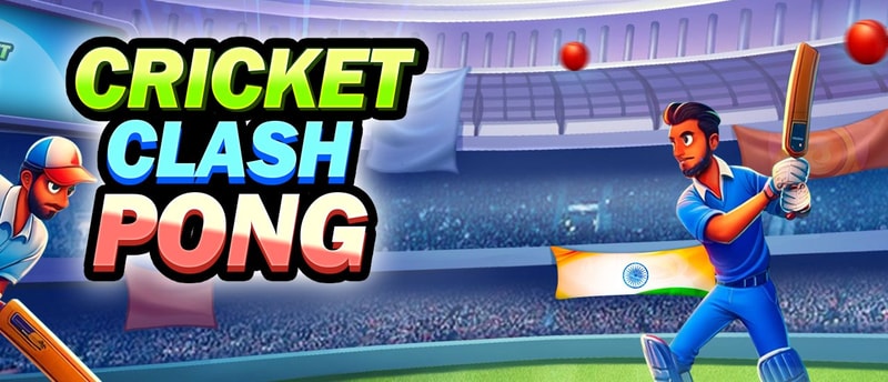 Cricket Clash Pong - Play Game of Cricket & Pong Hybrid