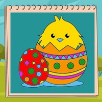 Coloring Book Easter - Free Online Coloring Game for Kids
