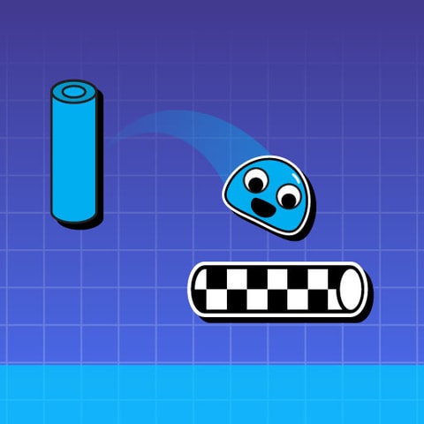 Goo Slime Jump - Juego de saltar relajante y casual