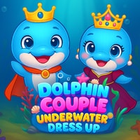 Dolphin Couple Underwater Dress Up - Play Free Dress-Up Game
