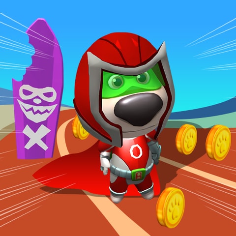 Super Dog Hero Dash Ücretsiz Oyna - Eğlenceli 3D Koşu Oyunu