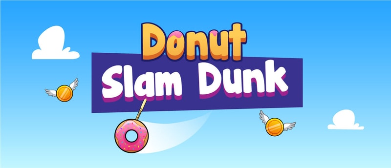 Donut Slam Dunk - Fun Online Casual Game to Play