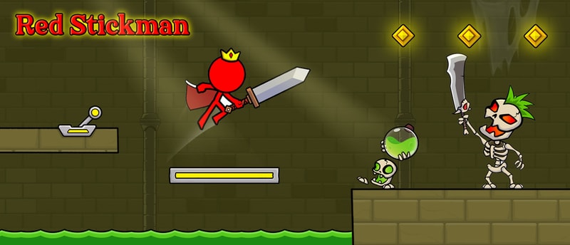 Red Stickman: Fighting Stick - Play Action Fighting Game Online