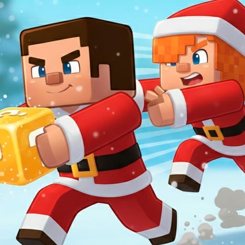 Duo Family Santa - Juego de Batalla y Casual para Múltiples Jugadores
