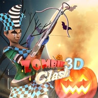 Zombie Clash 3D - Free Online Zombie Shooting Game for Halloween