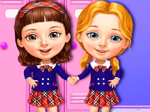 Sweet Baby Girl Cleanup Messy School - Fun Cleaning Game for Kids