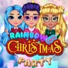 Rainbow Girls Christmas Party - Dress Up & Play Game for Girls